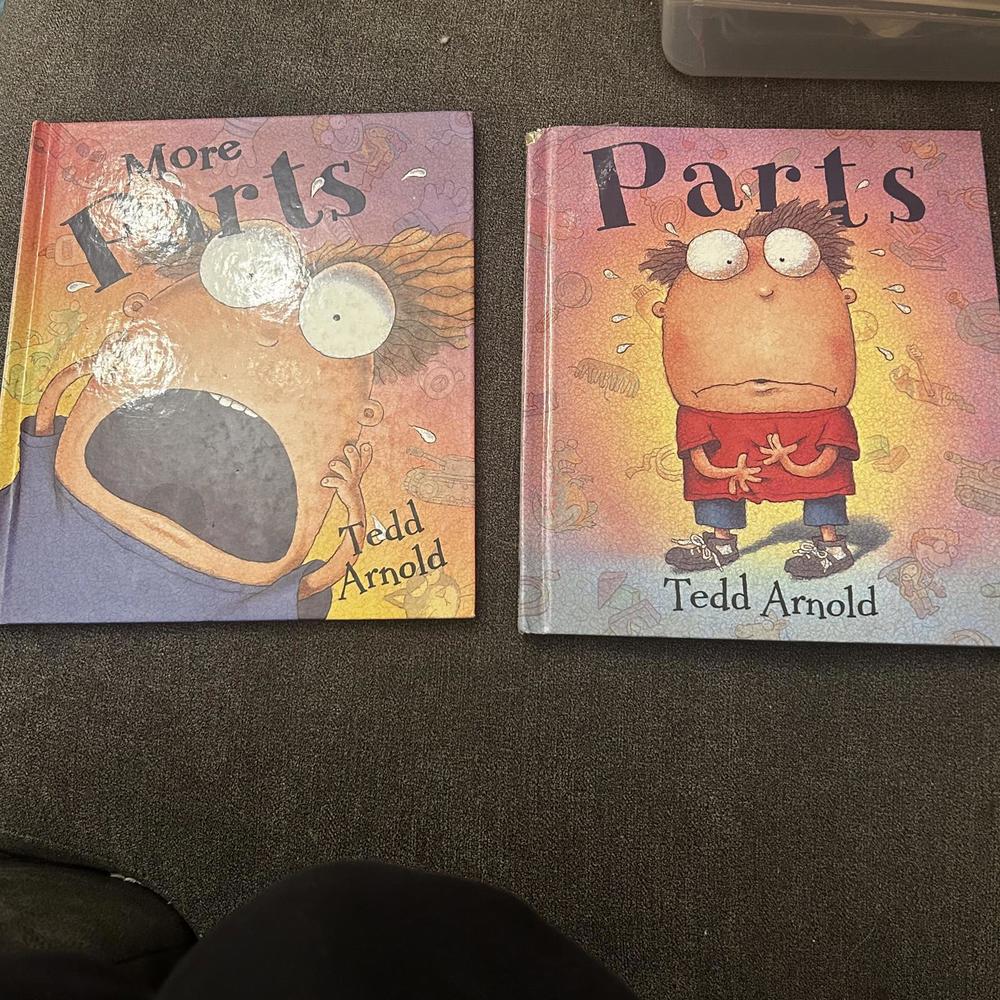 Scholastic Parts & More Parts Hardcover Books